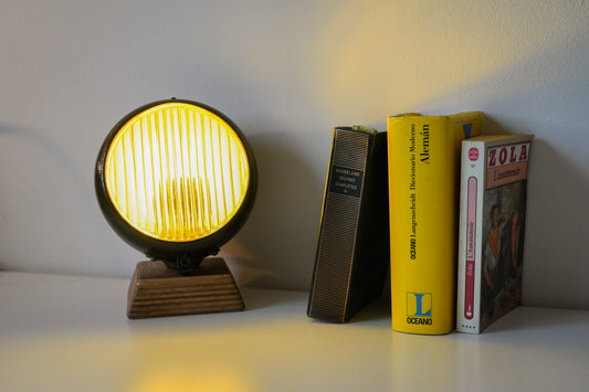 Lampe phare vintage style industriel
