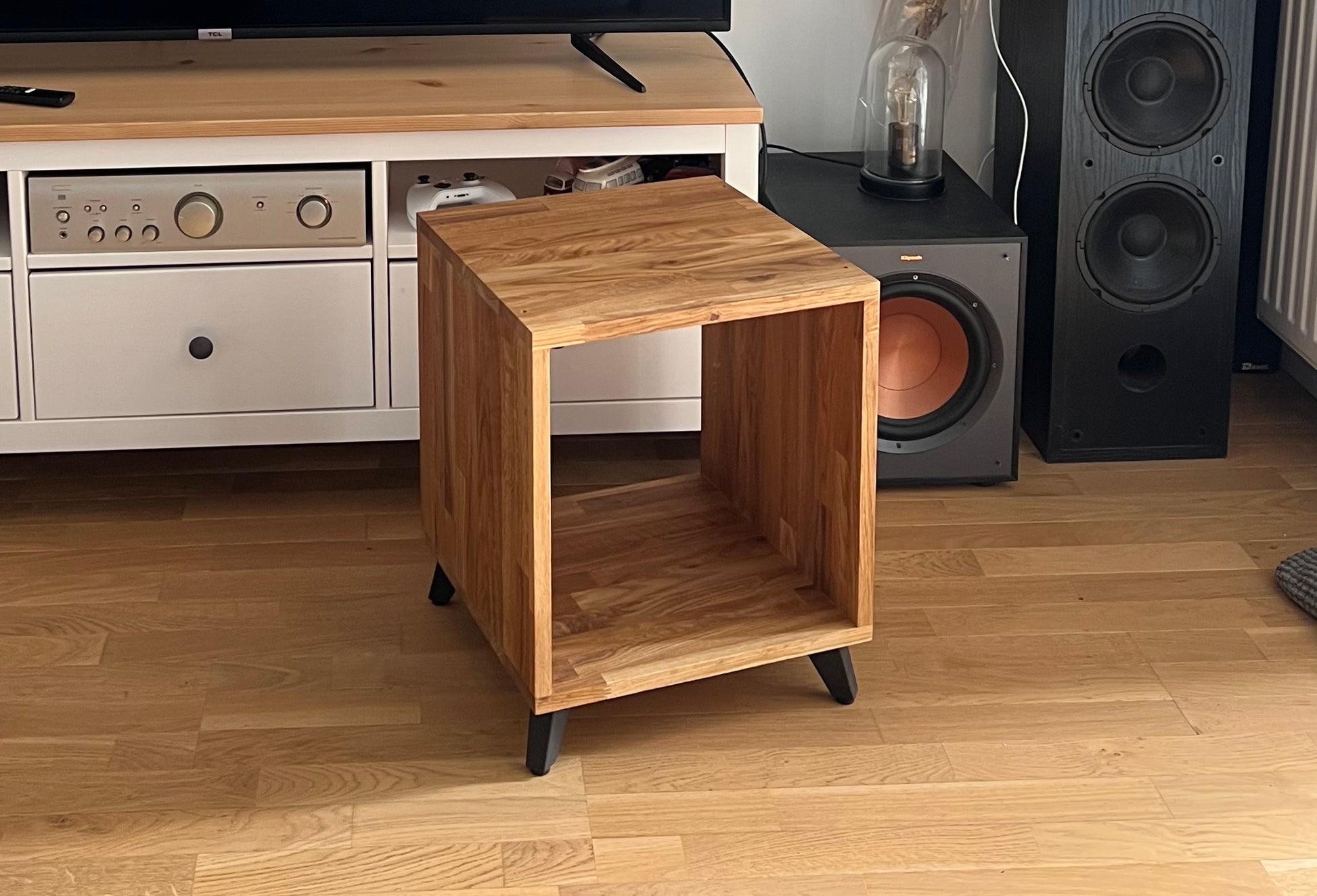 Cube rangement vinyle – L'atelier du meuble scandinave